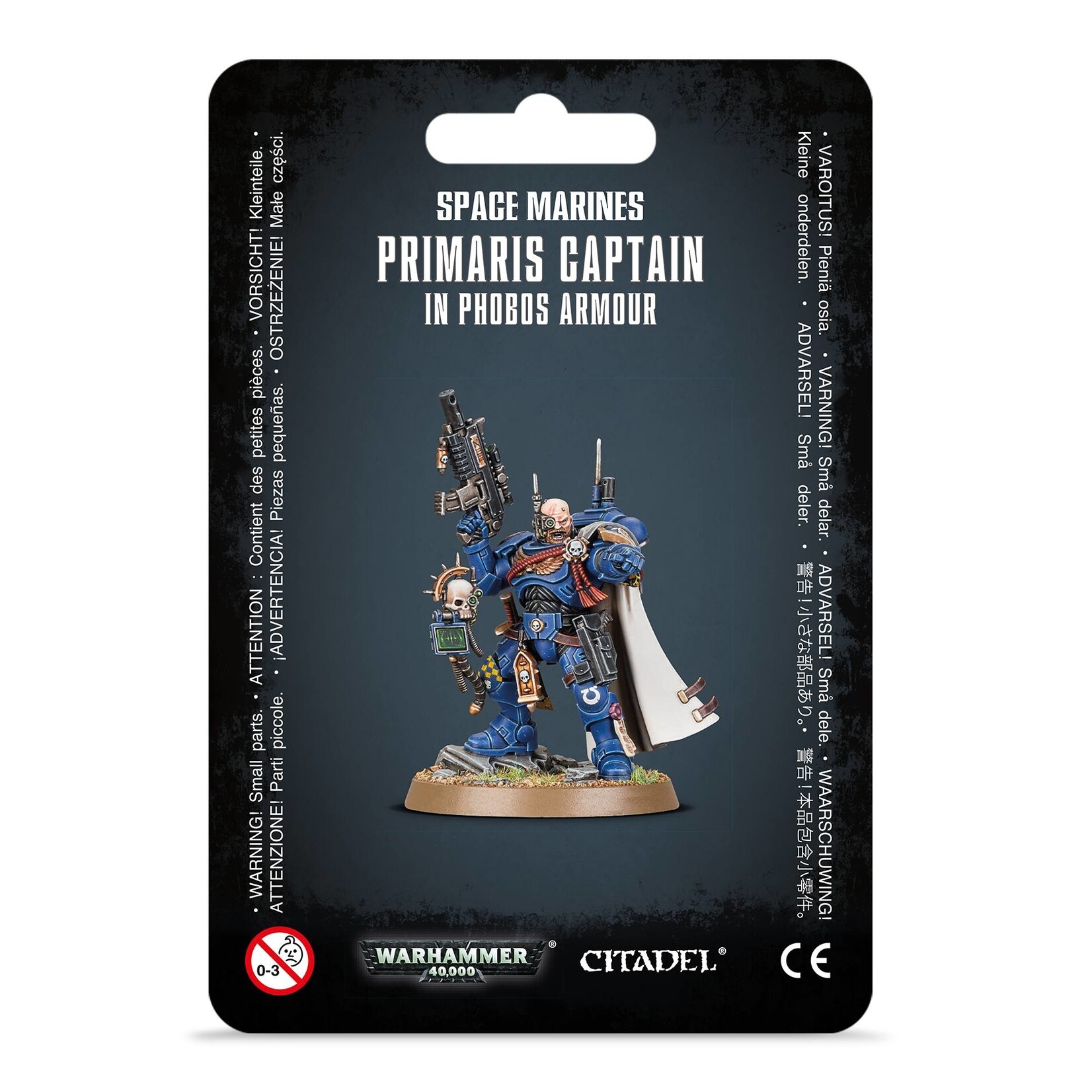 Games Workshop Space Marines Captain in Phobos Armour