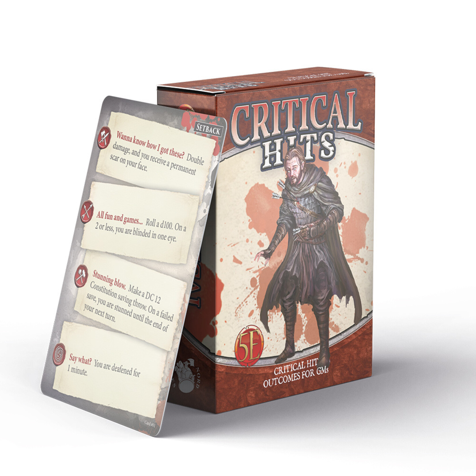 Nord Games Game Master's Toolbox - Critical Hits Deck for GM's (5e)