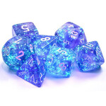 Chessex Chessex 7-Die set Borealis Luminary  - Purple/White