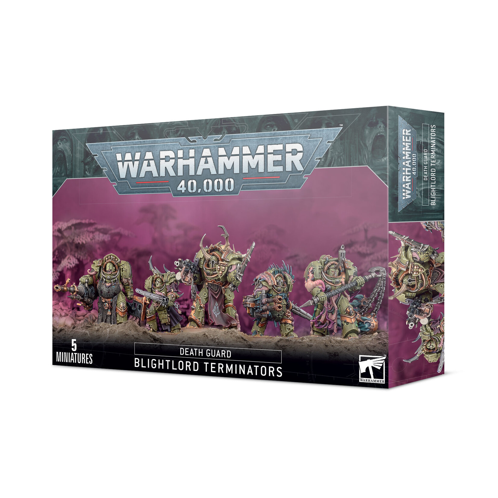 Games Workshop Death Guard Blightlord Terminators