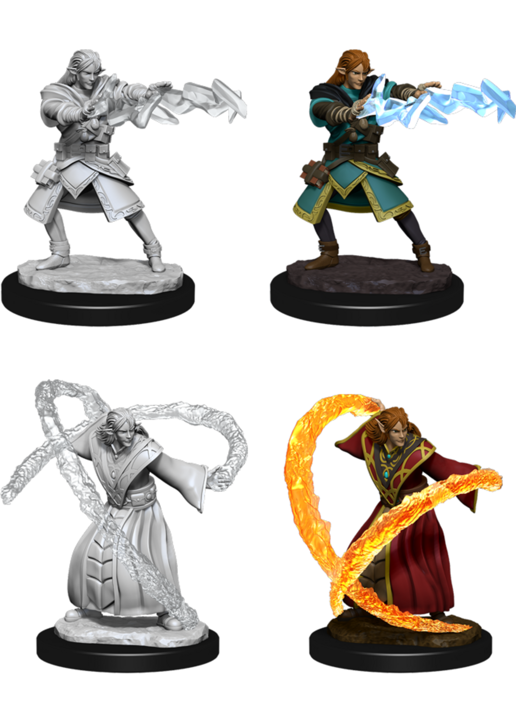 Wizkids D&D Nolzur's Marvelous Miniatures Elf Wizard Male 3