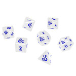Ultra Pro Heavy Metal Icewind Dale 7 RPG Dice Set for D&D: White