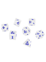 Ultra Pro Heavy Metal Icewind Dale 7 RPG Dice Set for D&D: White