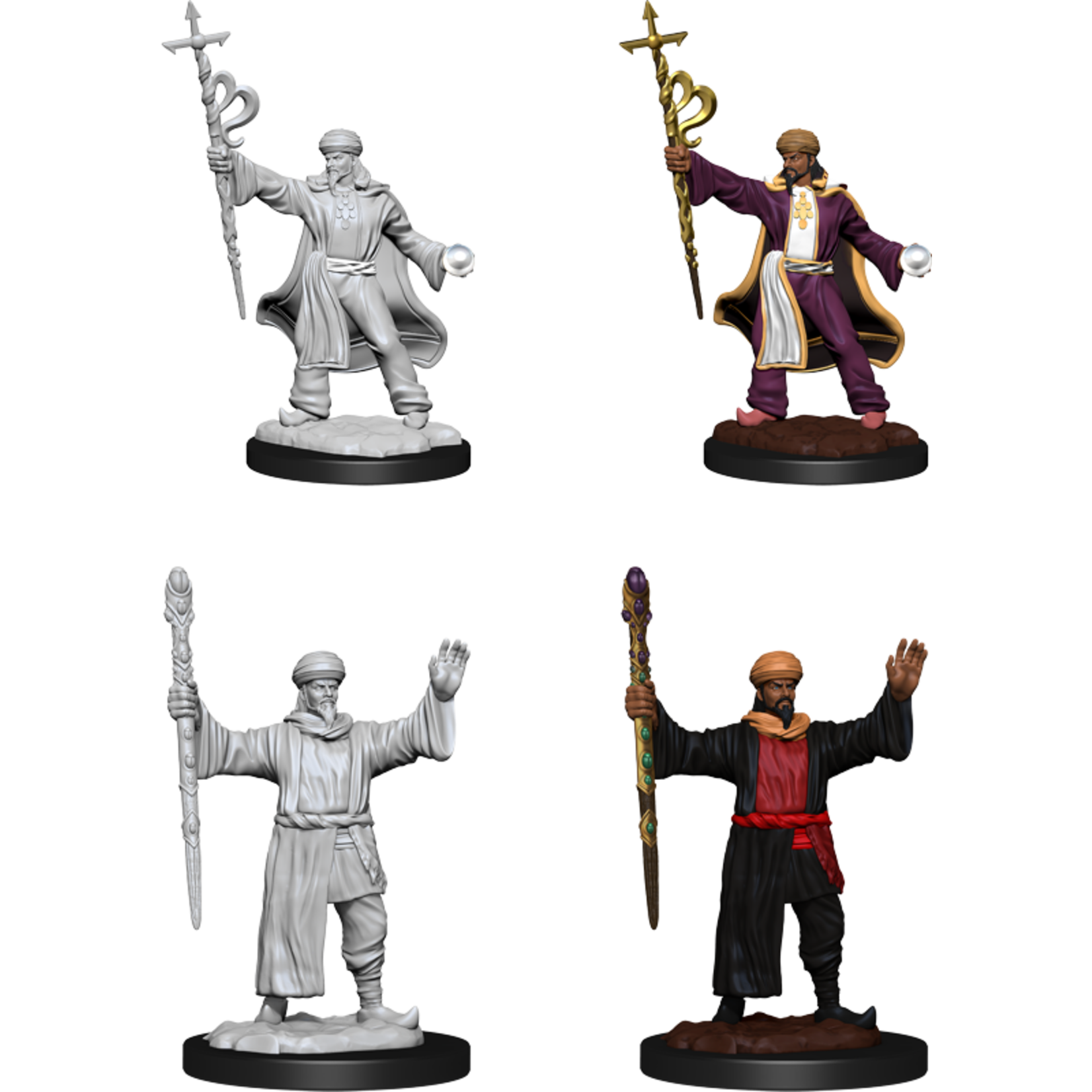 Wizkids D&D Nolzur's Marvelous Miniatures Human Wizard Male 2