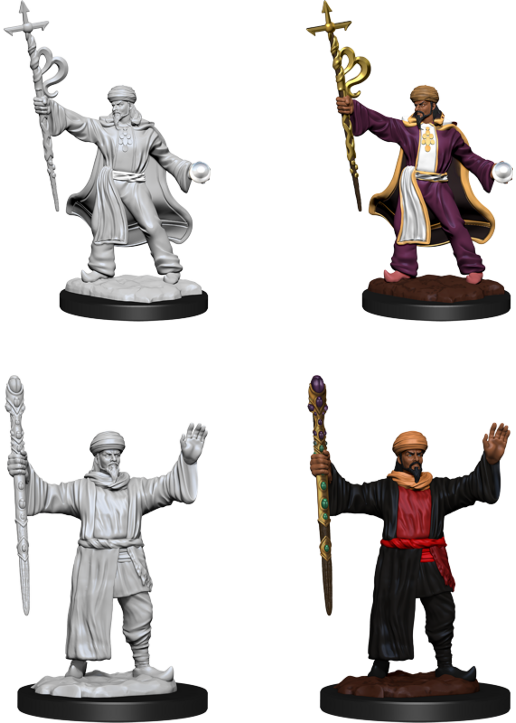 Wizkids D&D Nolzur's Marvelous Miniatures Human Wizard Male 2