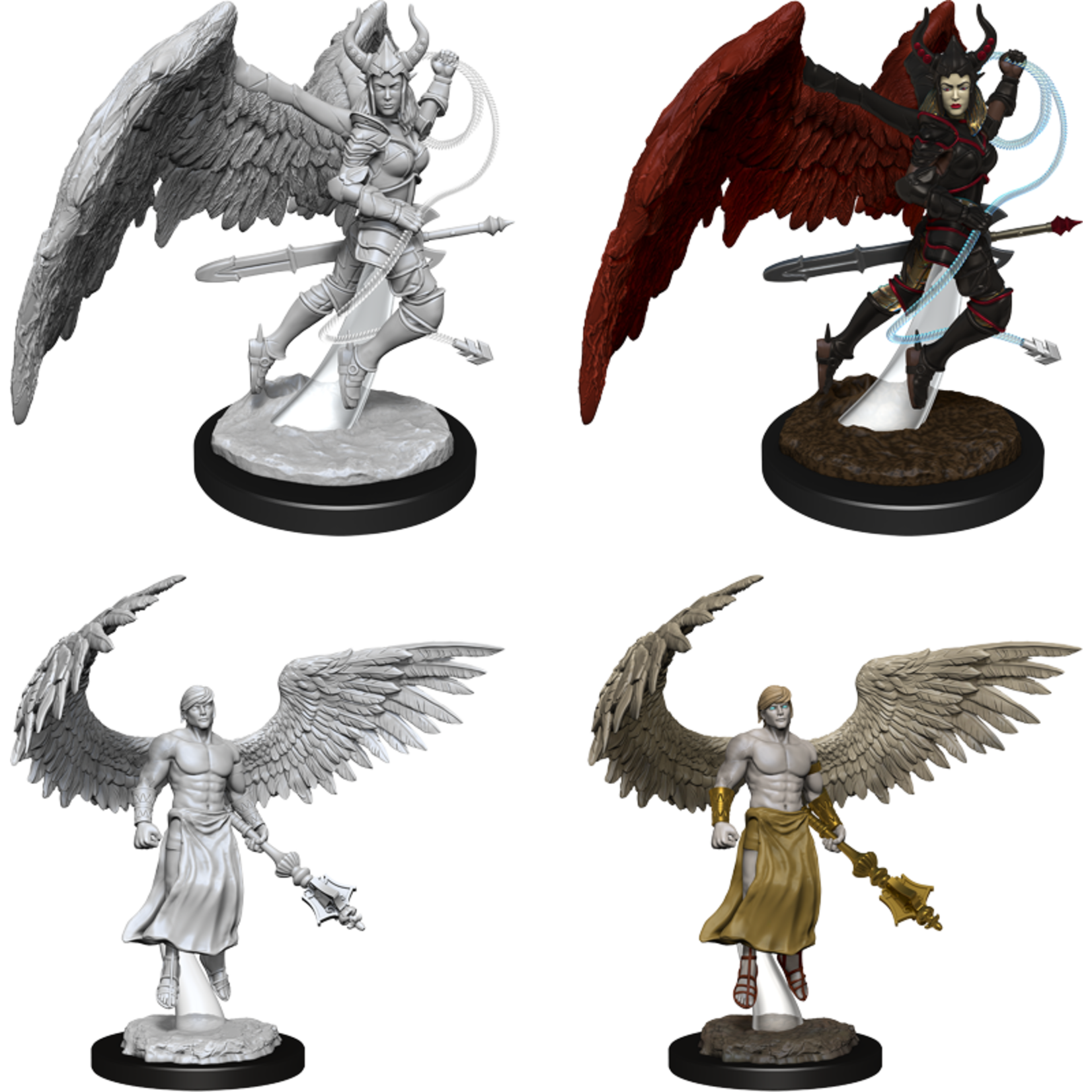 Wizkids D&D Nolzur's Marvelous Miniatures Deva and Erinyes