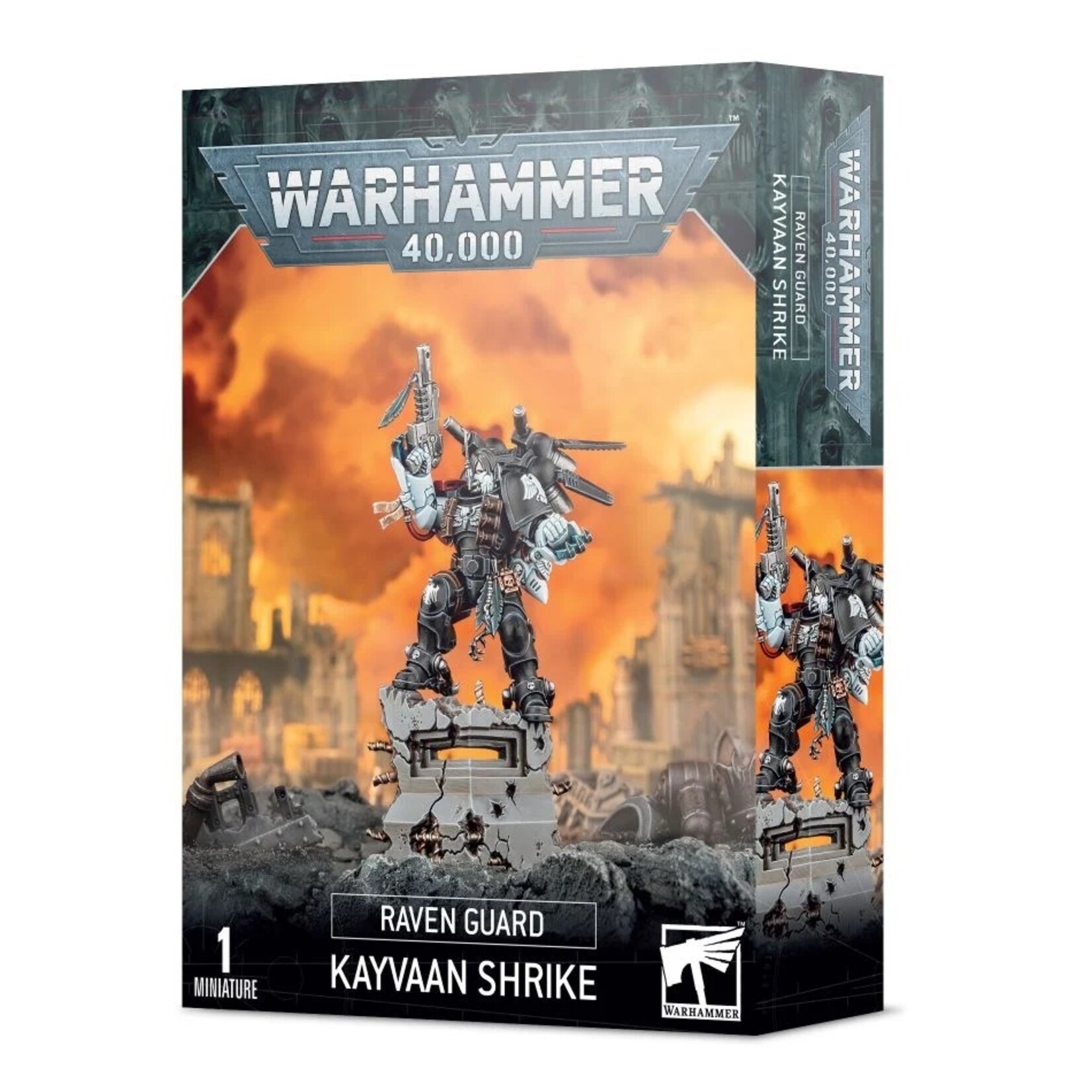 Games Workshop Space Marines Raven Guard Kayvaan Shrike