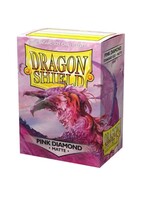 Dragonshield Dragonshield 100 Box Sleeves Matte Pink Diamond