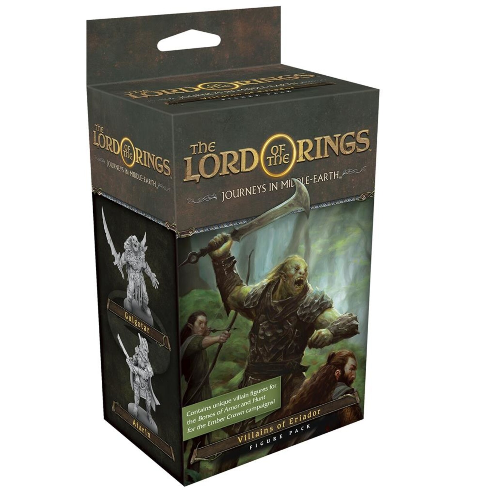 Fantasy Flight Games Lord of the Rings Journeys in Middle-Earth: Villains of Eriador Figure Pack (EN)