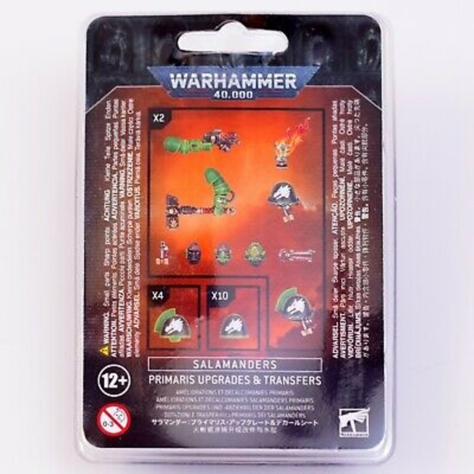 Games Workshop Space Marines Salamanders Primaris Upgrades & Transfers