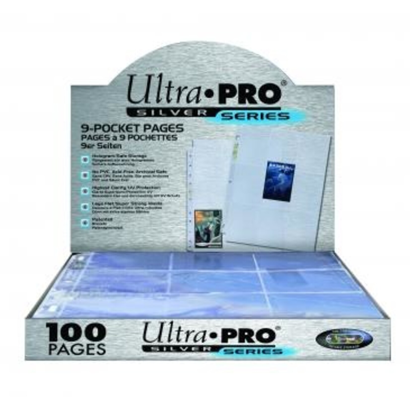 Ultra Pro Hologram Pages Silver (100)