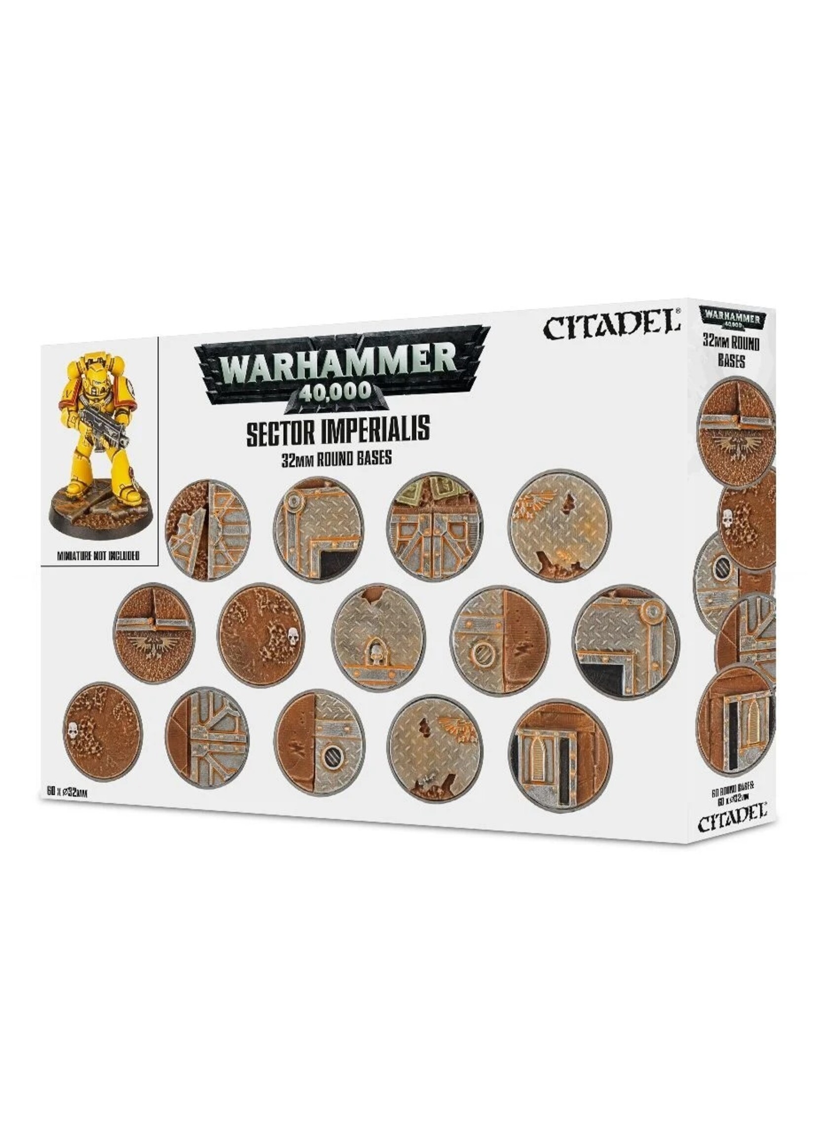 Games Workshop Sector Imperialis: 32mm round Bases