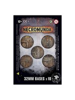 Games Workshop Necromunda 32mm Bases (10)