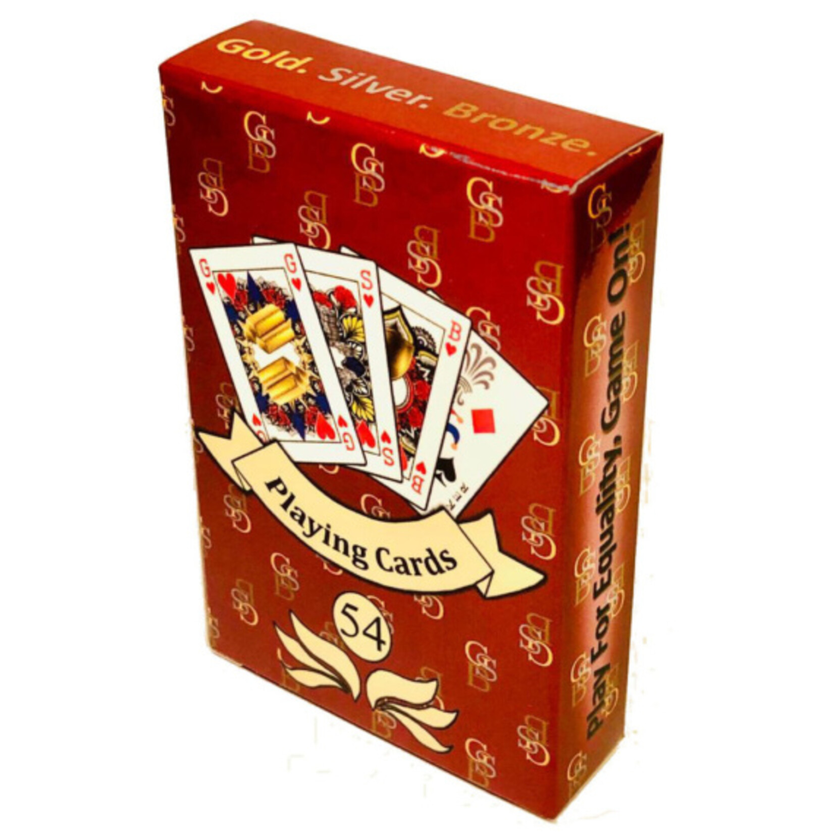 GSB Playing Cards GSB Gender- en Rasneutrale Speelkaarten (Rood) **