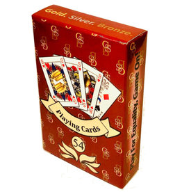 GSB Playing Cards GSB Gender- en Rasneutrale Speelkaarten (Rood)