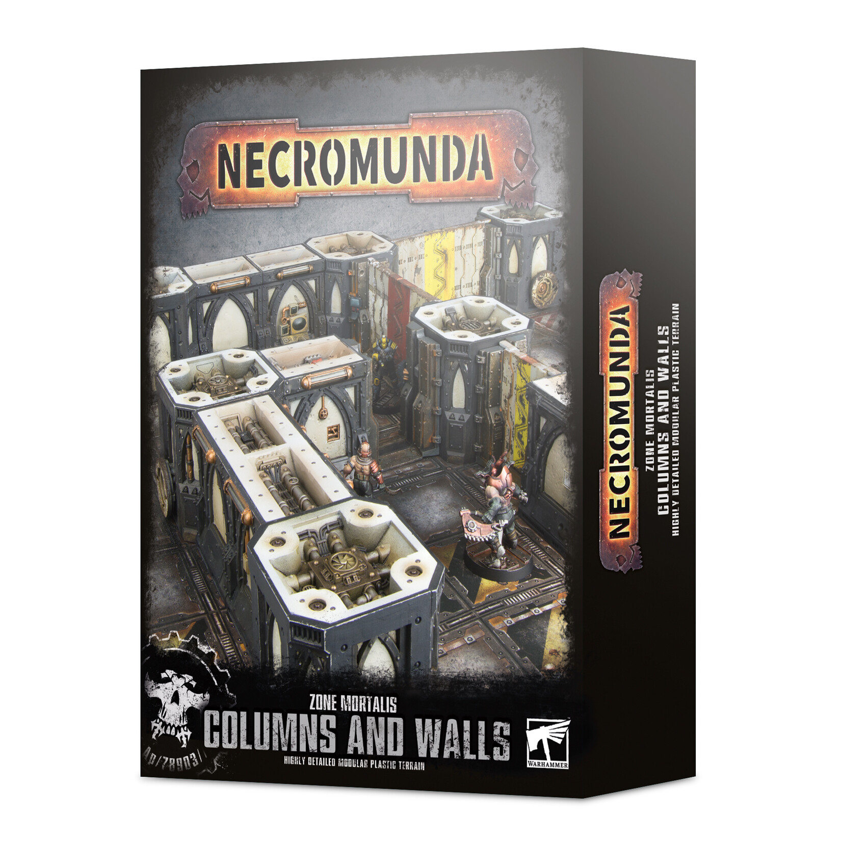 Games Workshop Necromunda Zone Mortalis Columns and Walls