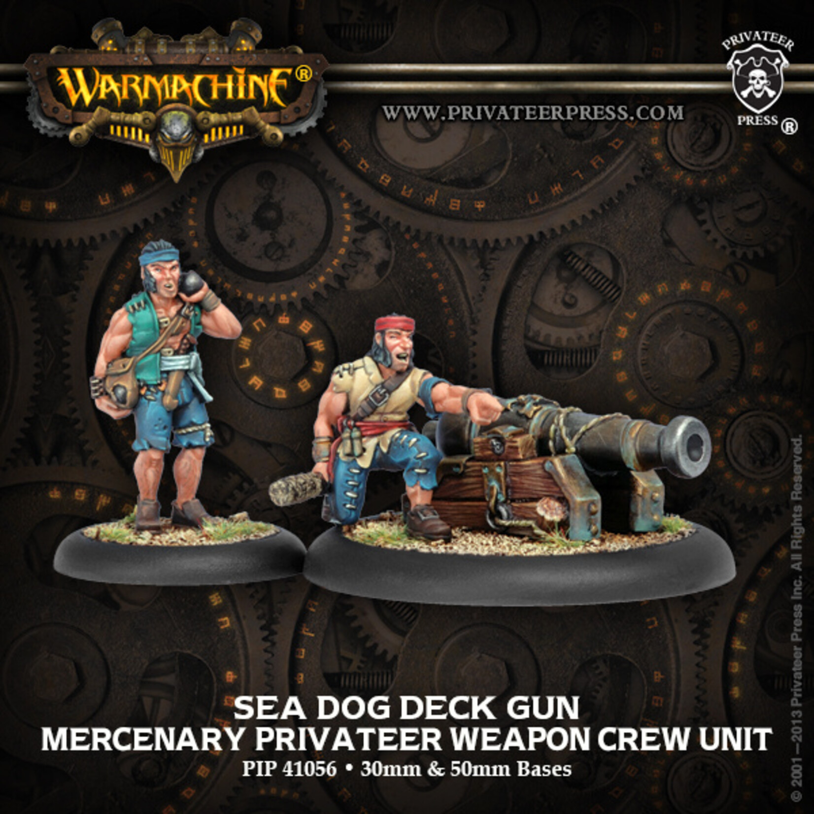 Privateer Press Sea Dog Deck Gun Crew