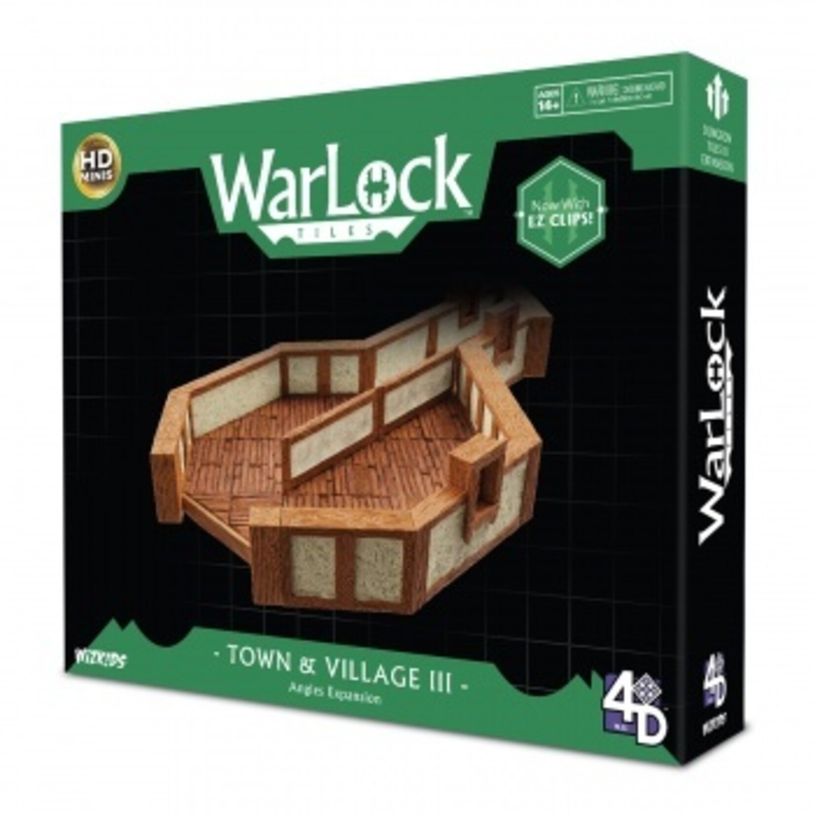 Wizkids WarLock Tiles: Town & Village III - Angles **