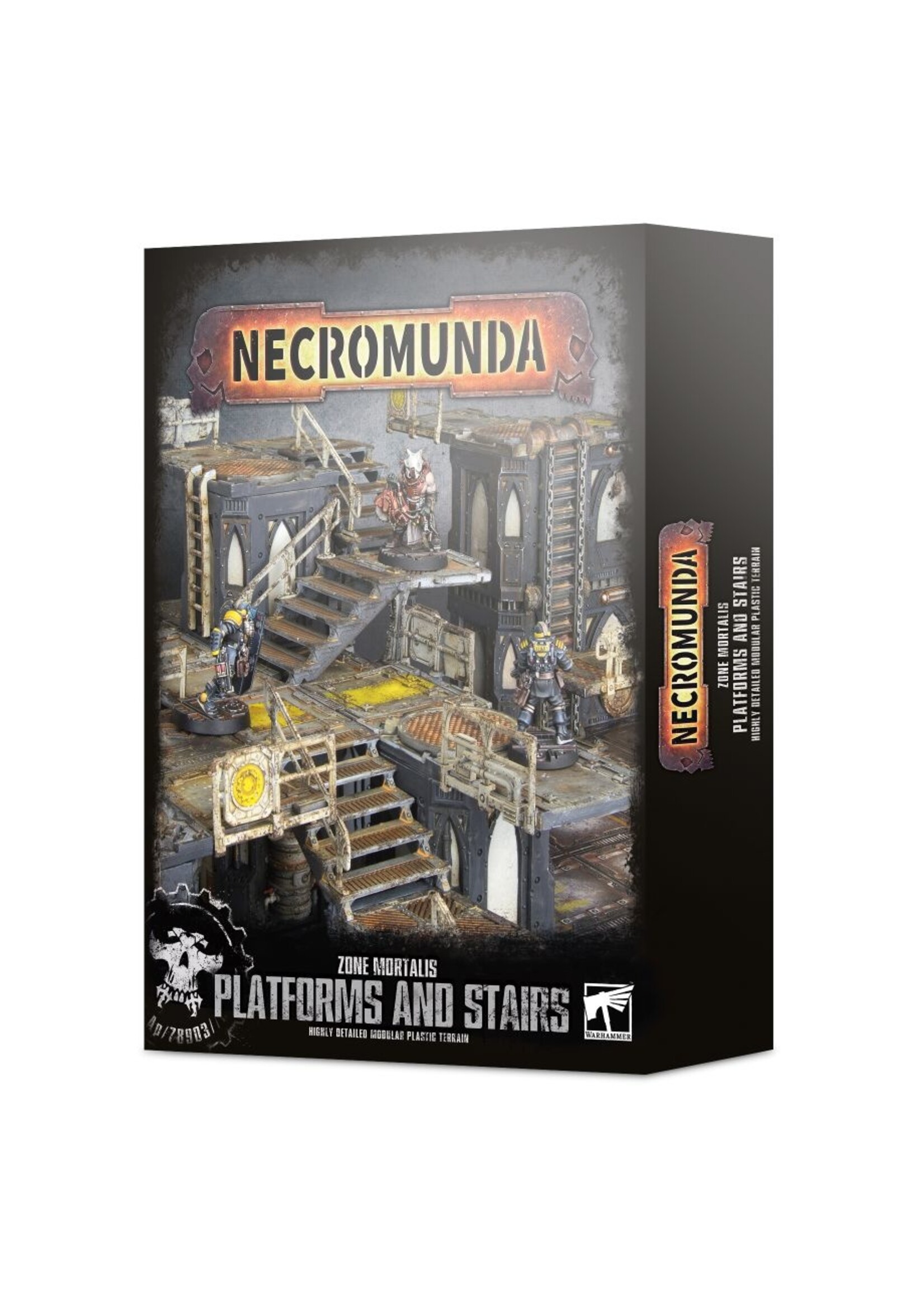 Games Workshop Necromunda Zone Mortalis Platforms and Stairs