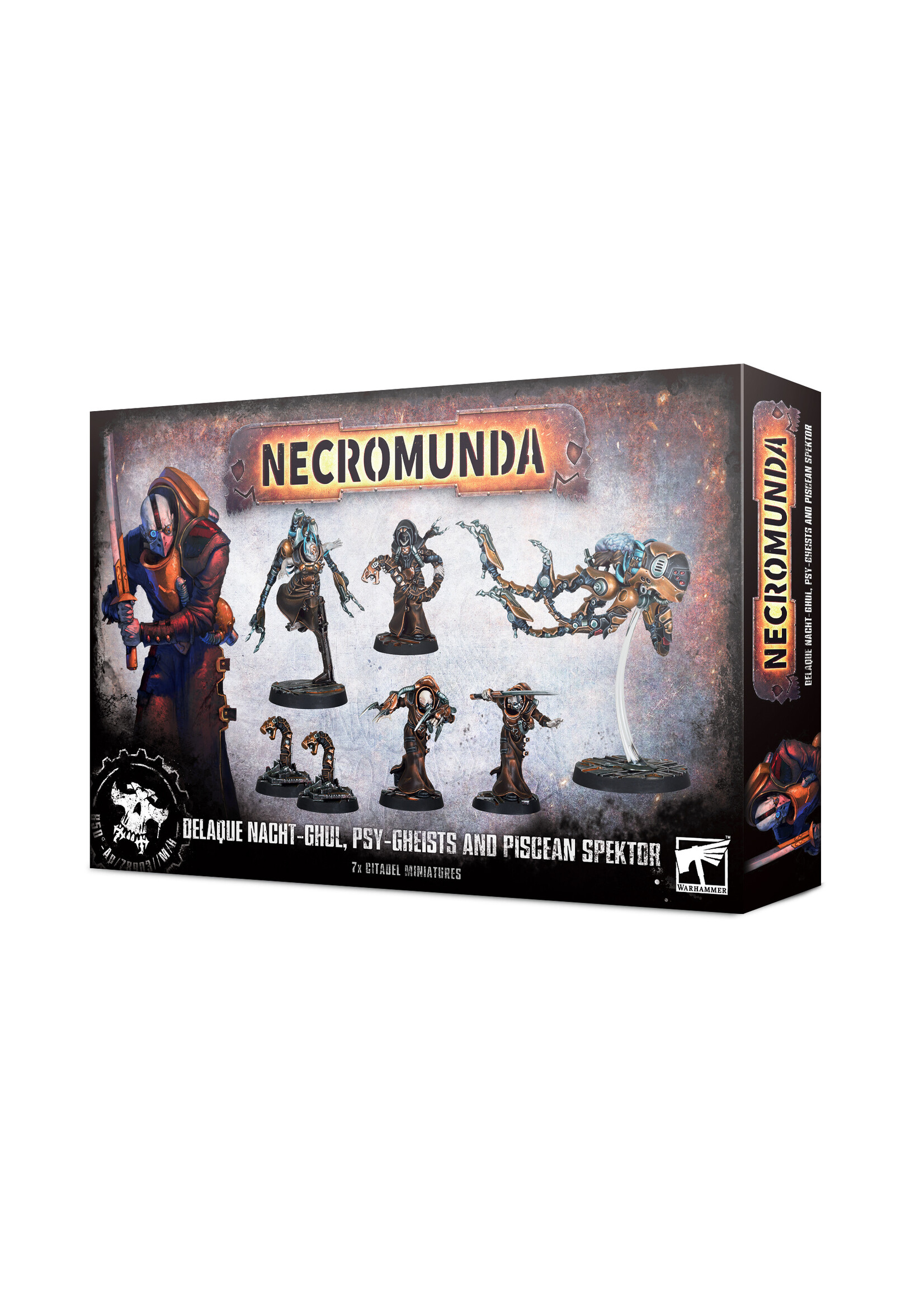 Games Workshop Necromunda Delaque Nacht-Ghul and Psy-Gheists