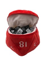 Ultra Pro D20 Plush Dice Bag - Red