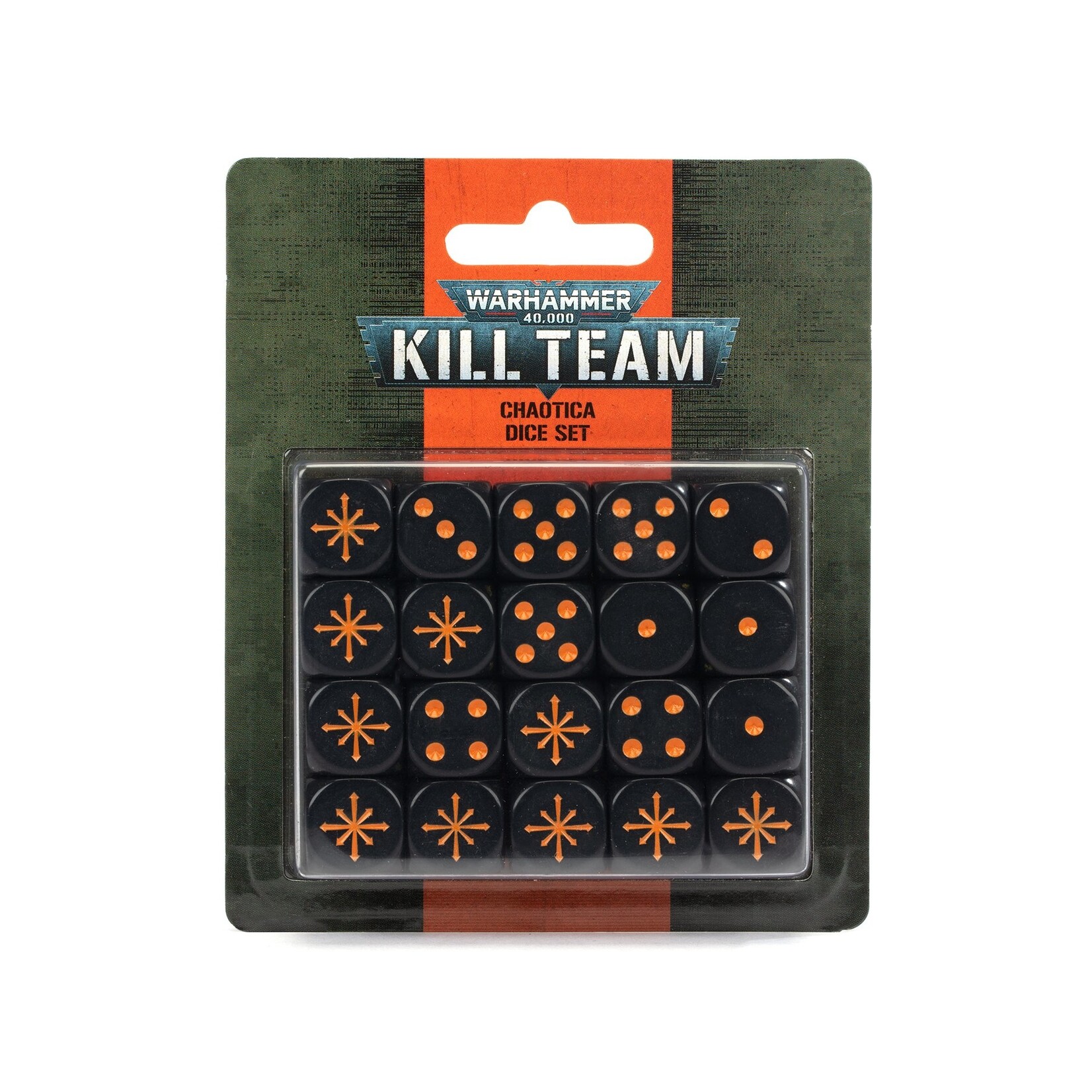 Games Workshop Kill Team: Chaotica Dice Set