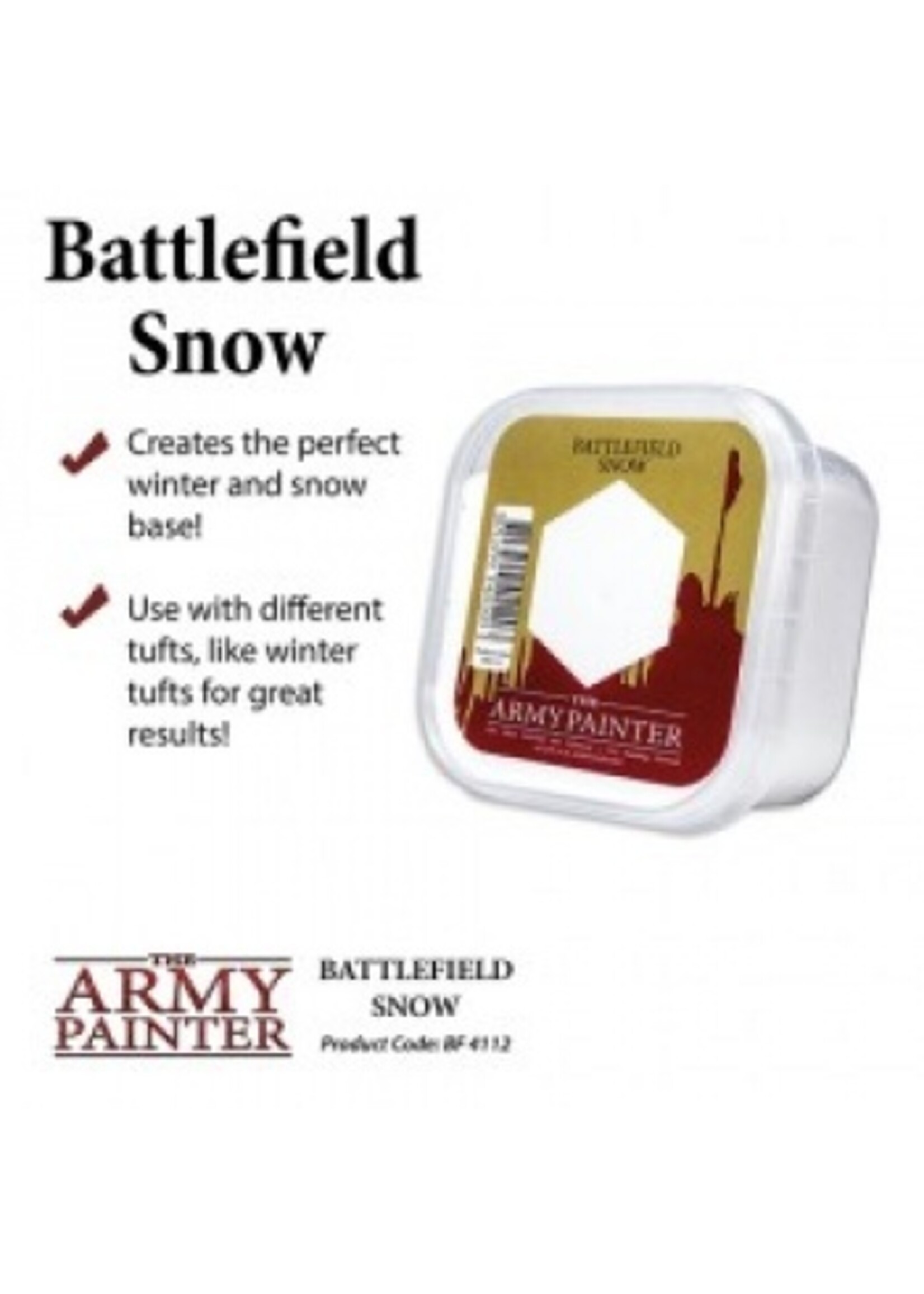The Army Painter Battlefield Snow