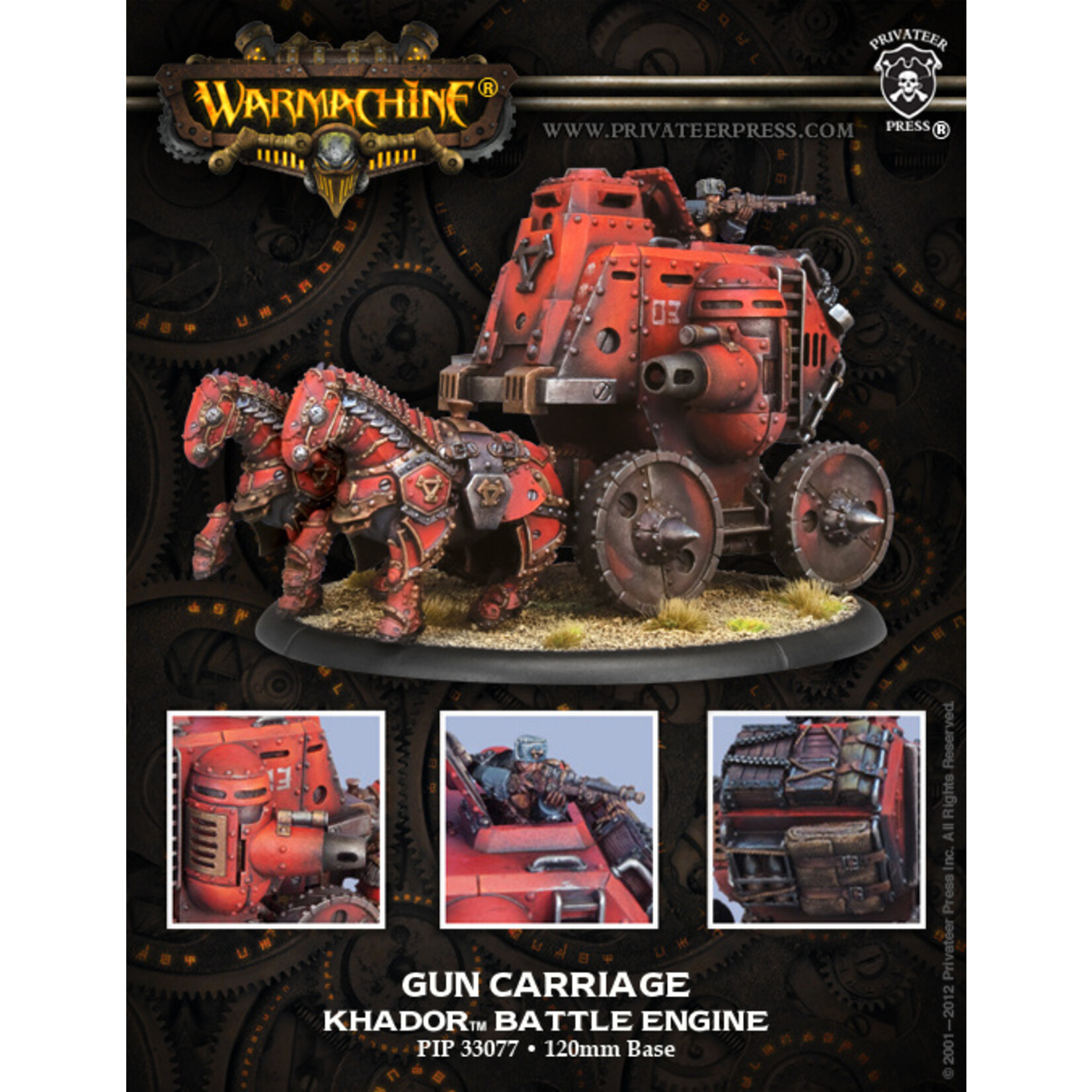 Privateer Press Gun Carriage