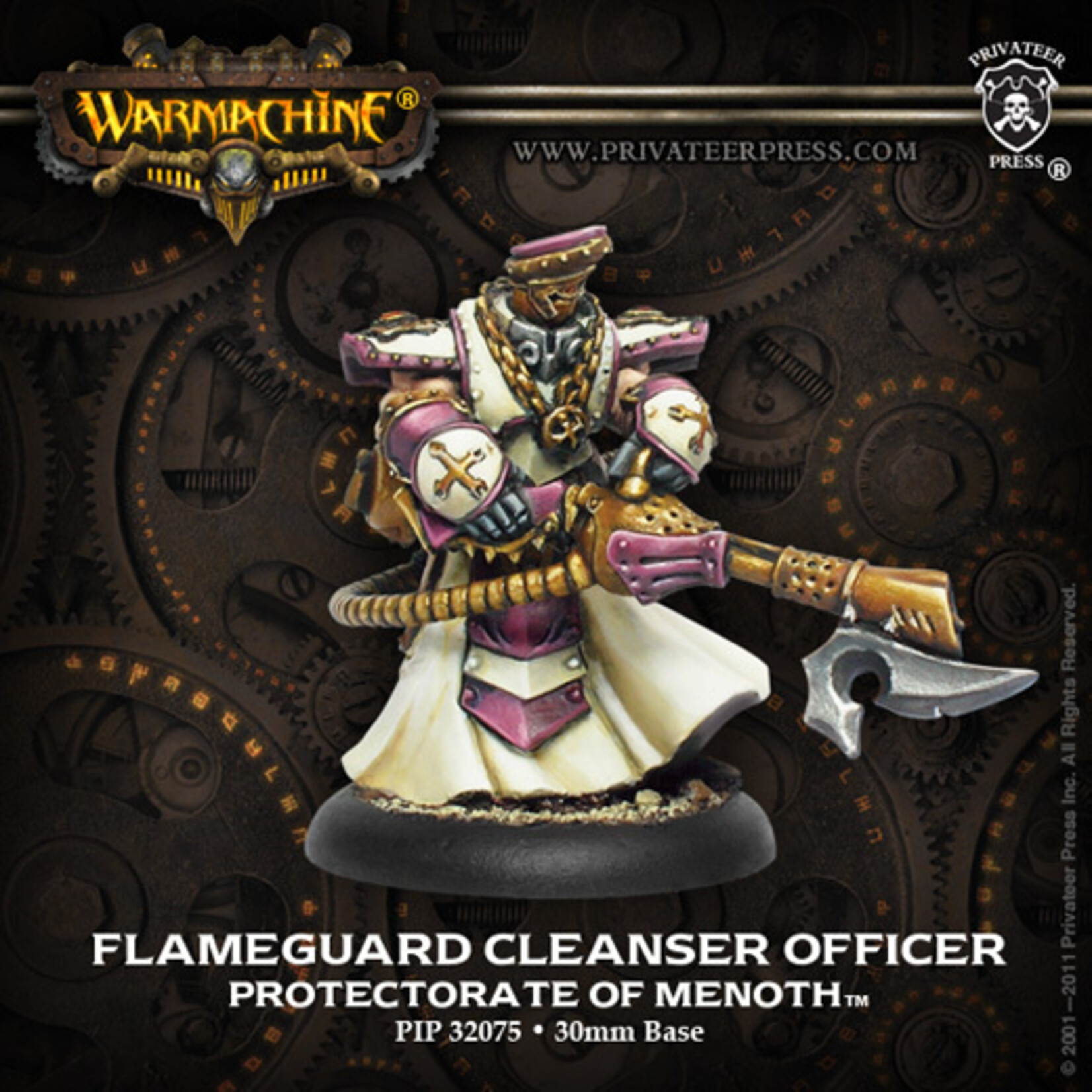 Privateer Press Flameguard Cleanser Officer