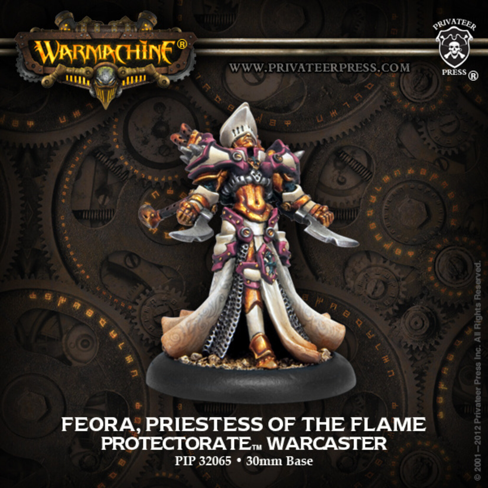 Privateer Press Feora Priestess of the Flame