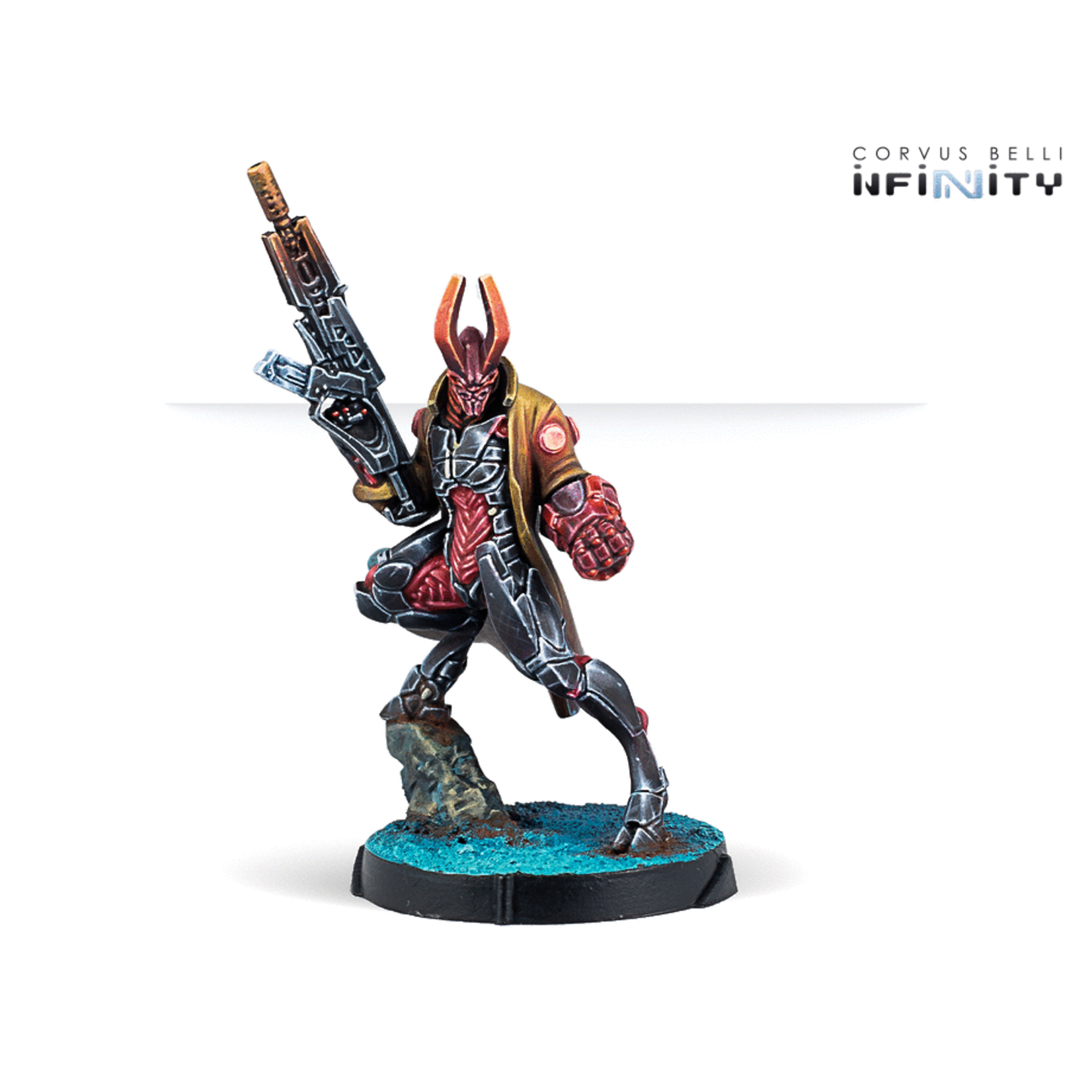 Corvus Belli Infinity CodeOne: Agent Dukash (MULTI Rifle) **