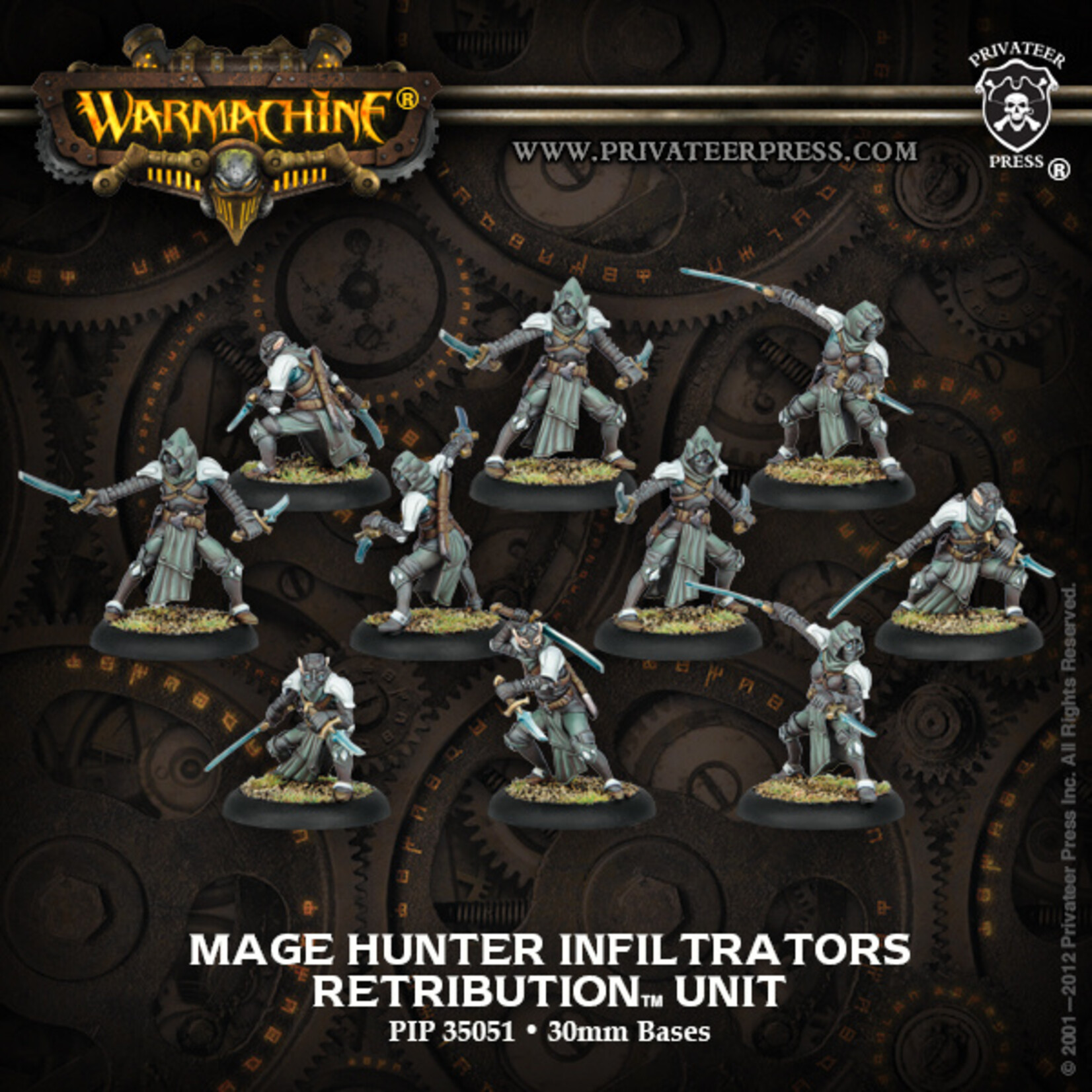 Privateer Press Mage Hunter Infiltrators