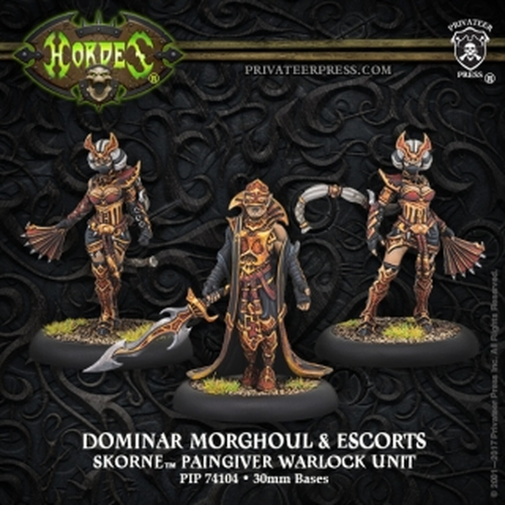 Privateer Press Dominar Morghoul & Escorts