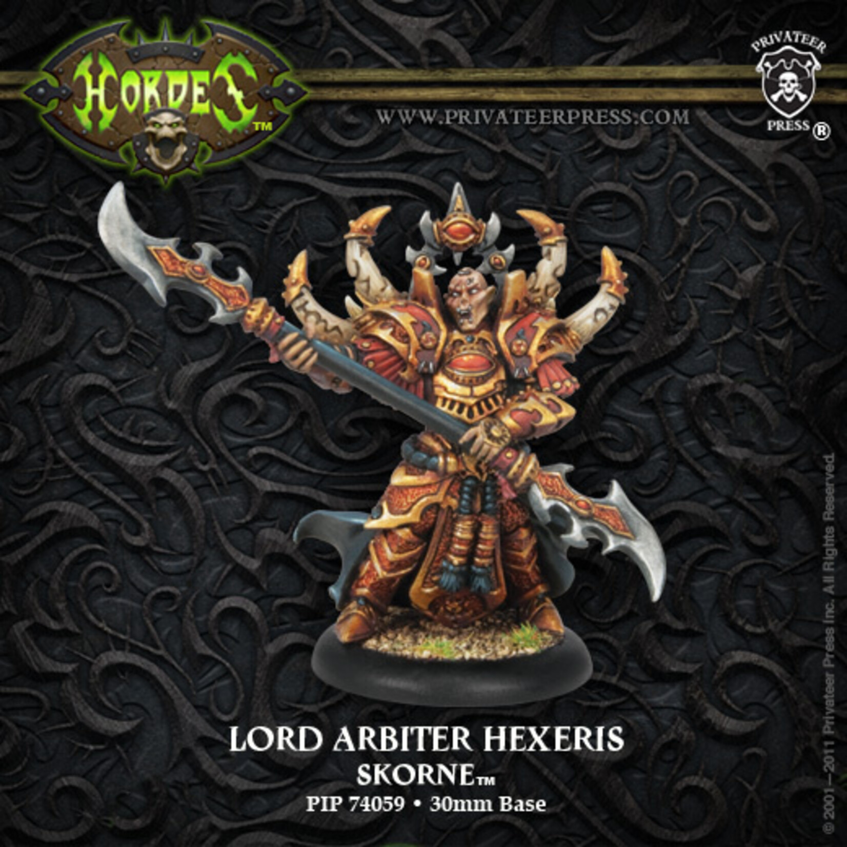 Privateer Press Lord Arbiter Hexeris