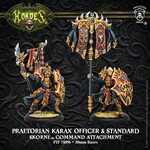 Privateer Press Praetorian Karax Commander & Standard