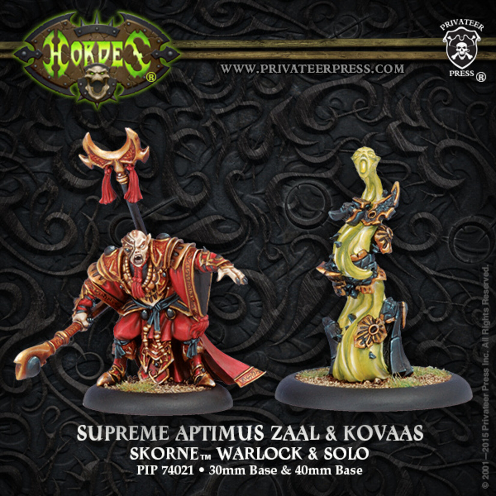 Privateer Press Supreme Aptimus Zaal and Kovaas