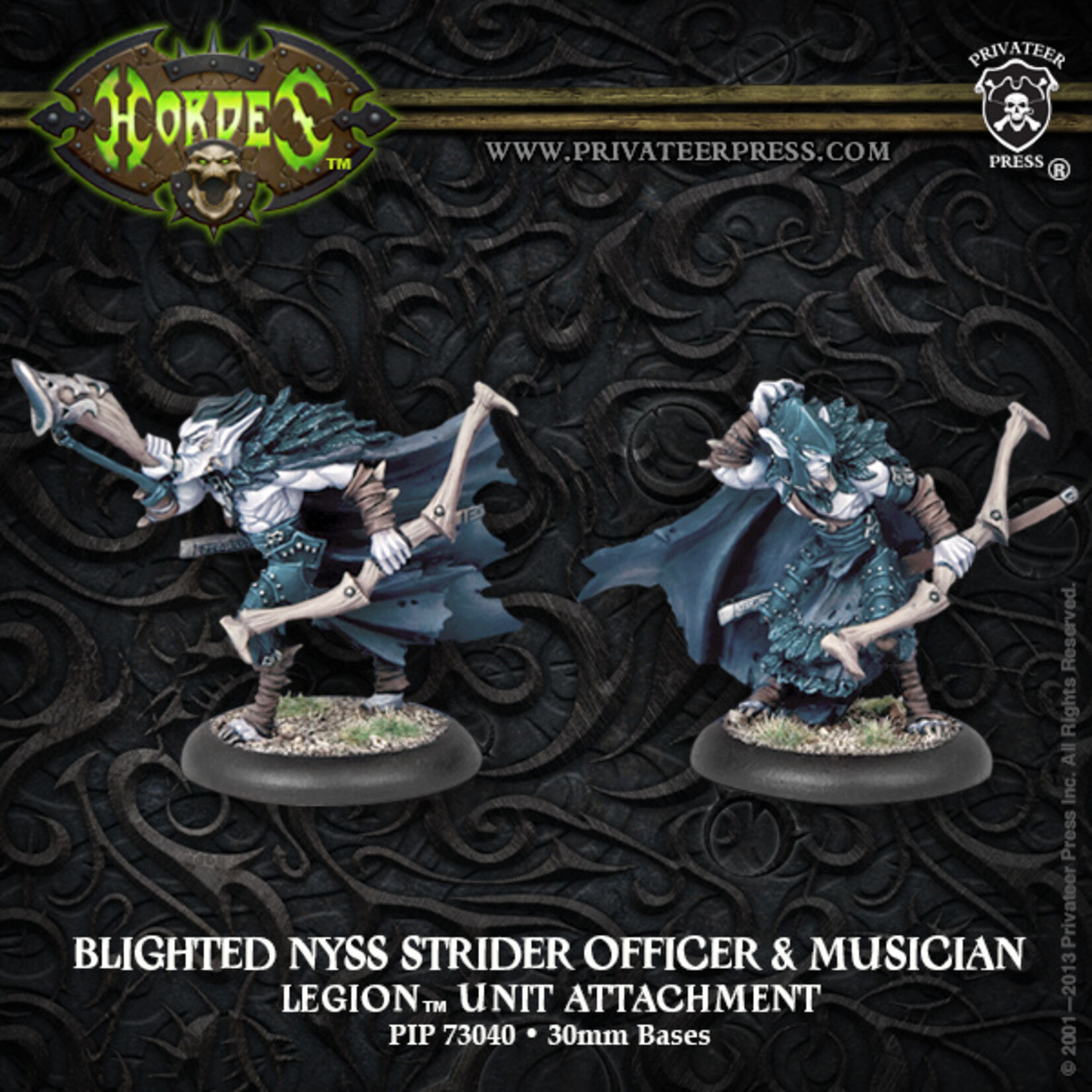 Privateer Press Nyss Strider Officer and Muscian