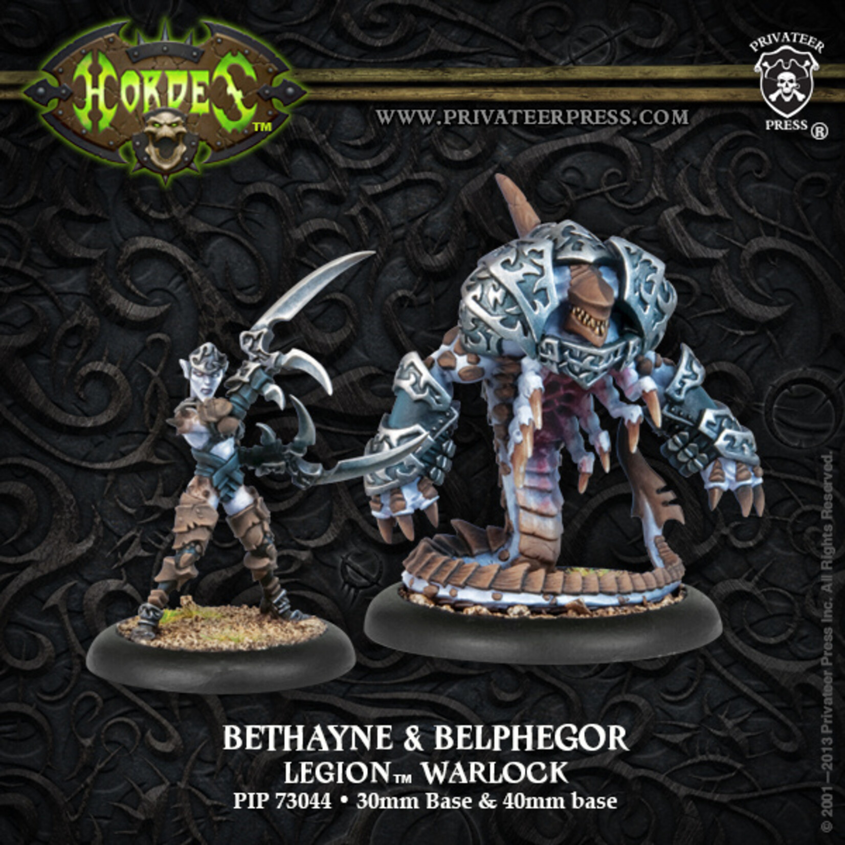 Privateer Press Bethane, Voice of Everblight & Belphagor