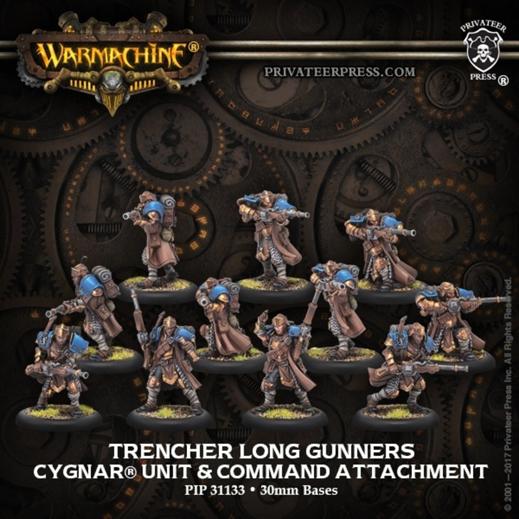 Privateer Press Trencher Long Gunners