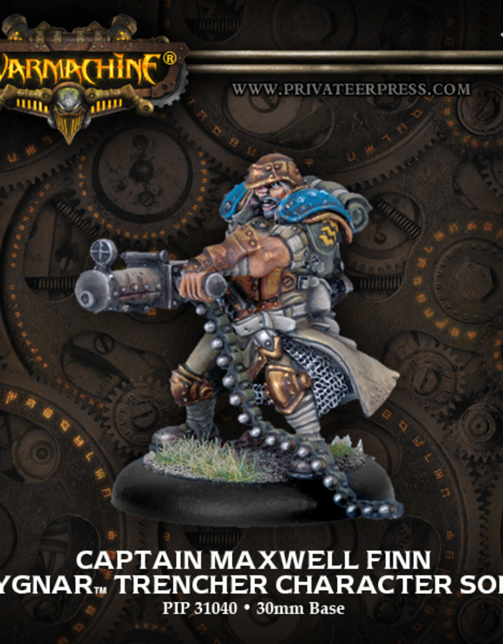 Privateer Press Captain Maxwell Fin