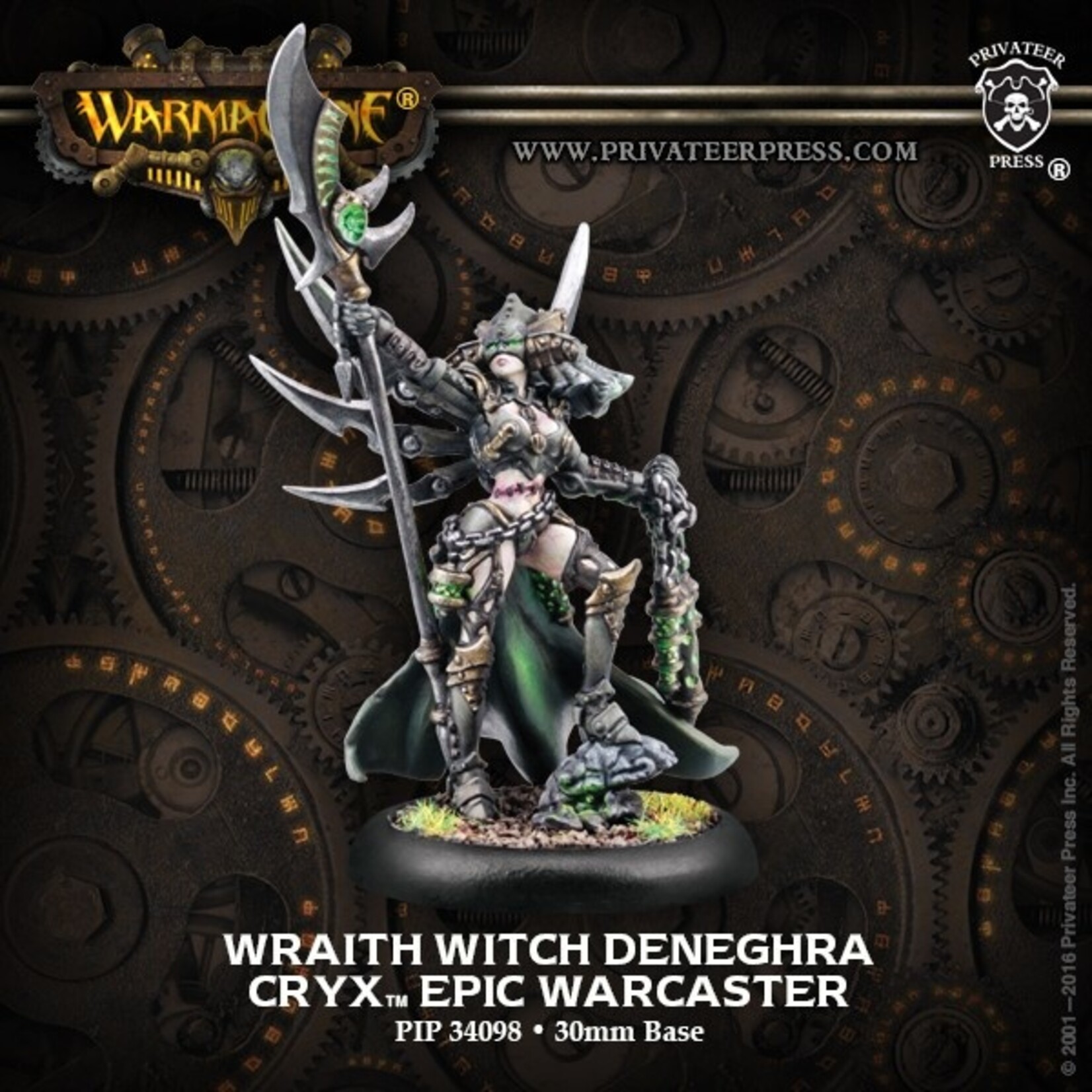 Privateer Press Epic Wraith Witch Deneghra