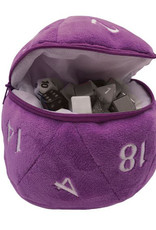 Ultra Pro D20 Plush Dice Bag - Purple