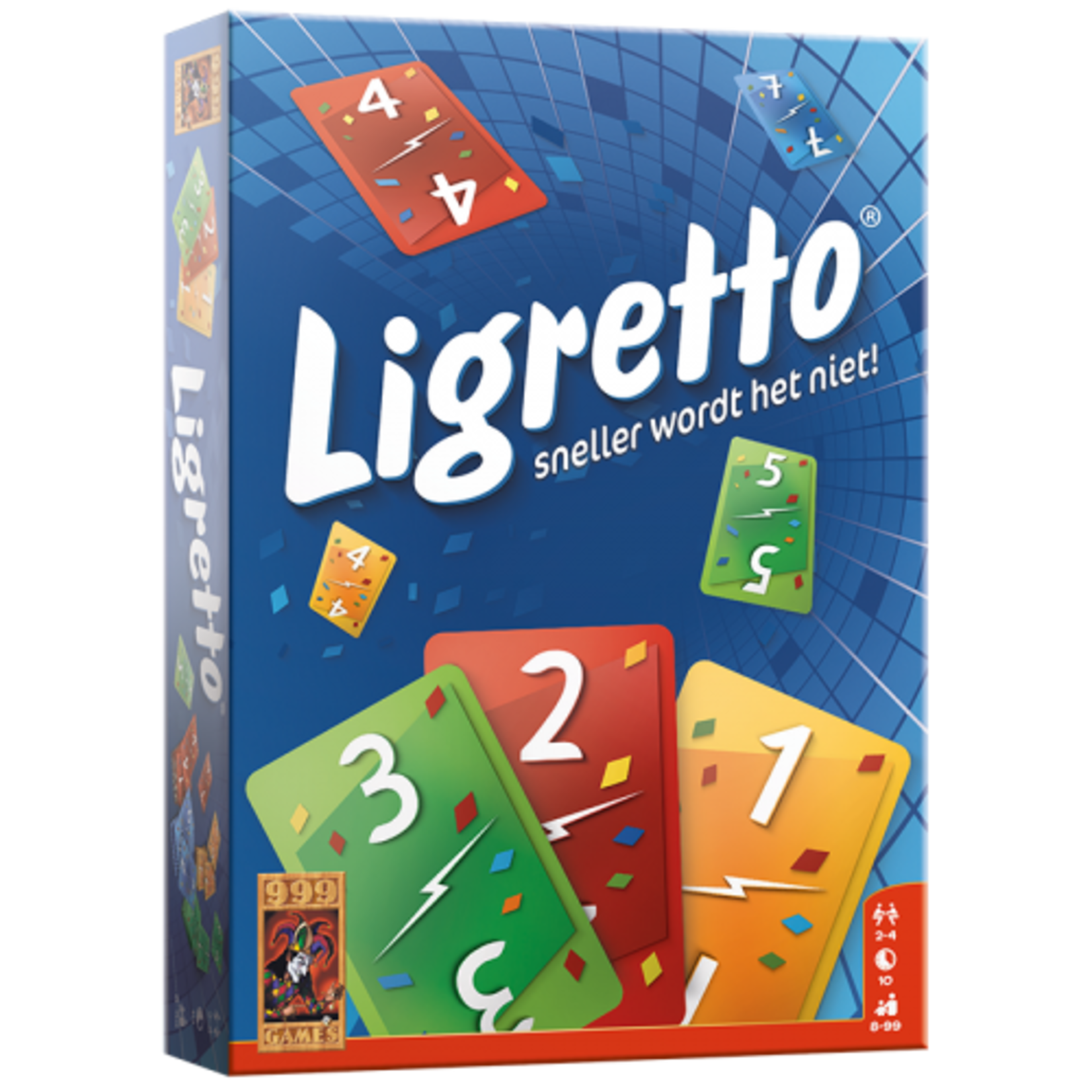 999-Games Ligretto: Blauw (NL)