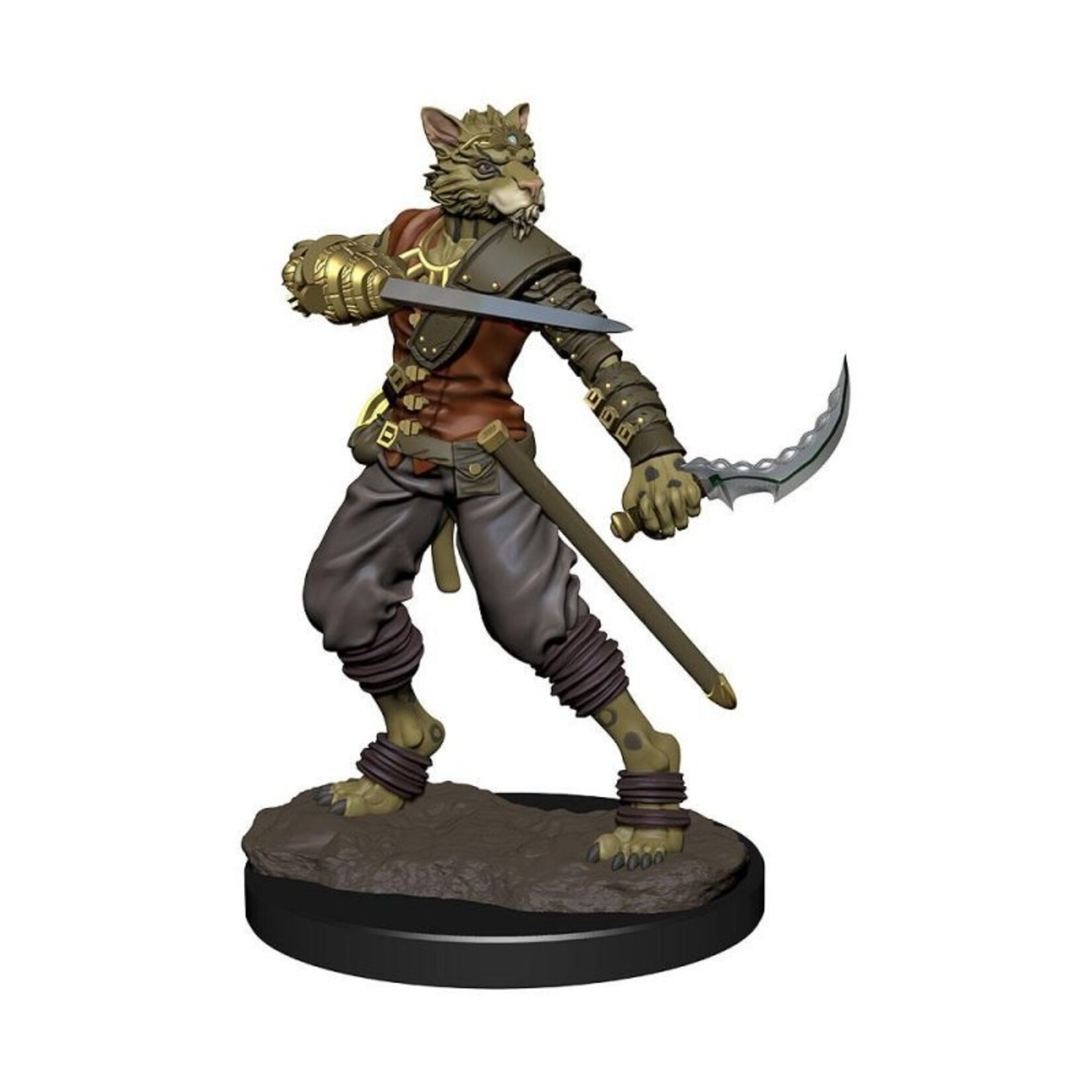 Wizkids D&D Icons of the Realms Tabaxi Rogue, Male