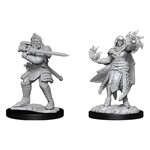 Wizkids D&D Nolzur's Marvelous Miniatures Hobgoblin Fighter Male & Wizard Female