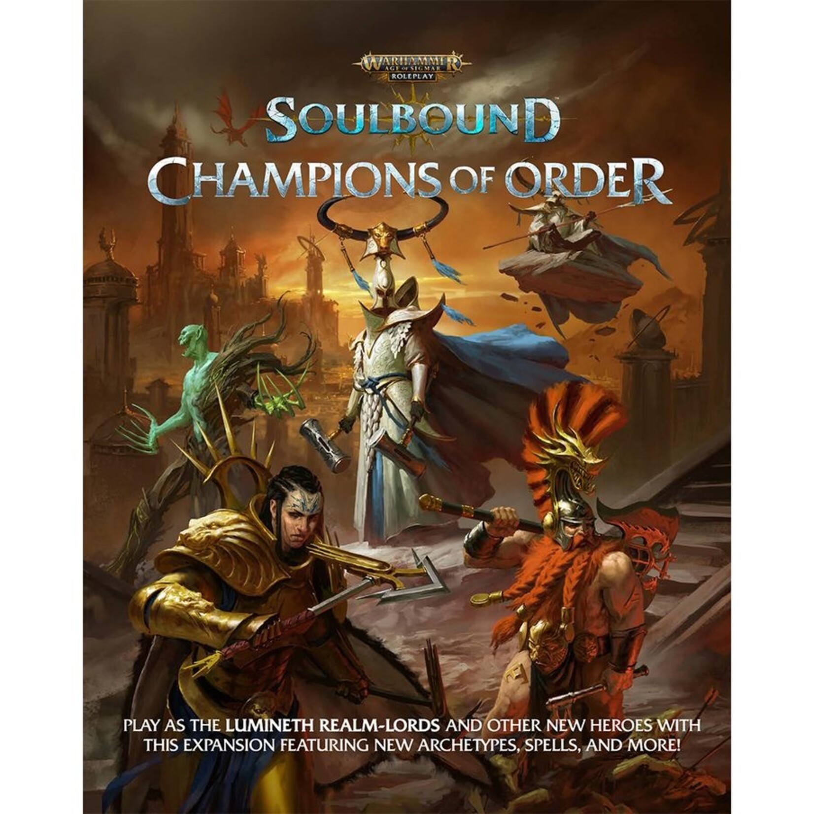 Cubicle 7 Warhammer Age of Sigmar Roleplay Soulbound Champions of Order (EN)
