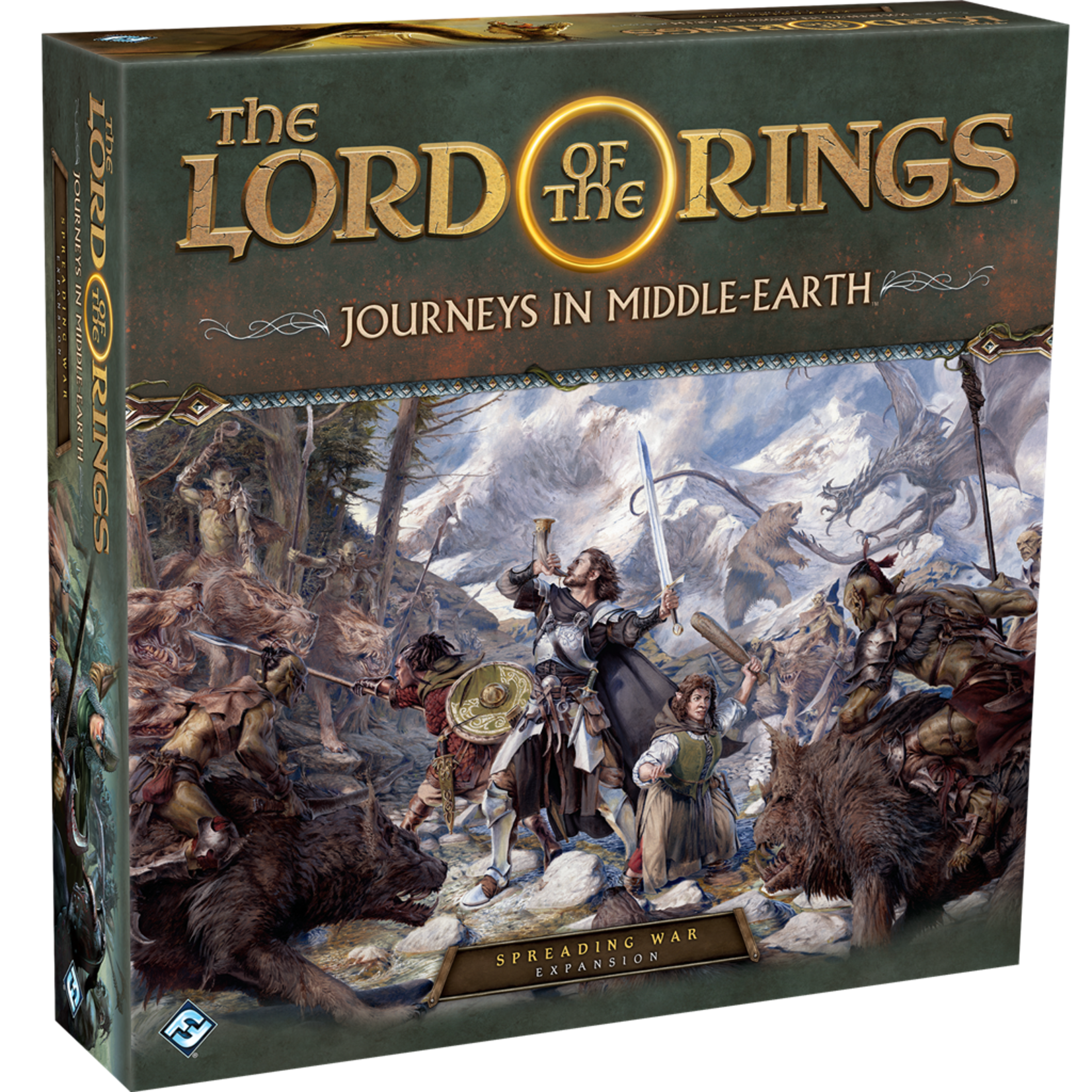 Fantasy Flight Games Lord of the Rings Journeys in Middle-Earth: Spreading War (EN)