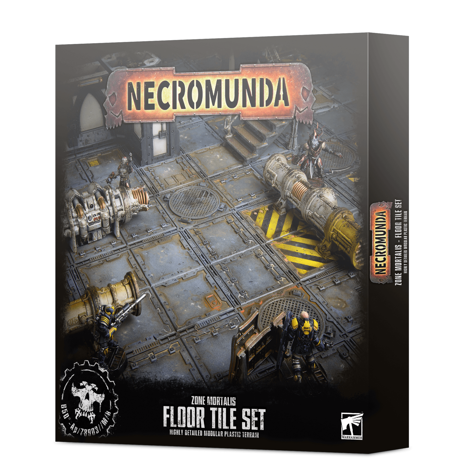 Games Workshop Necromunda Zone Mortalis Floor Tile Set