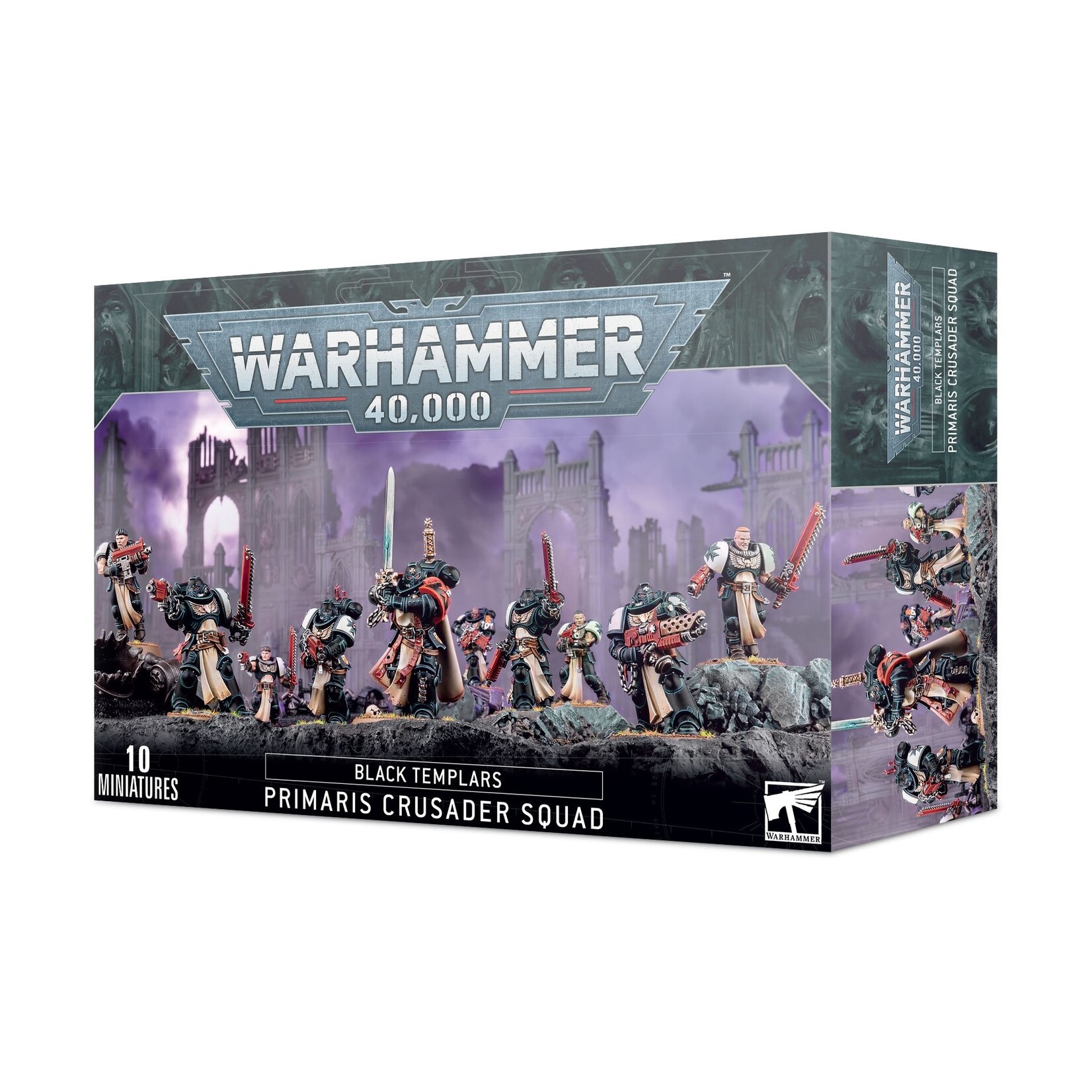 Games Workshop Black Templars Primaris Crusader Squad