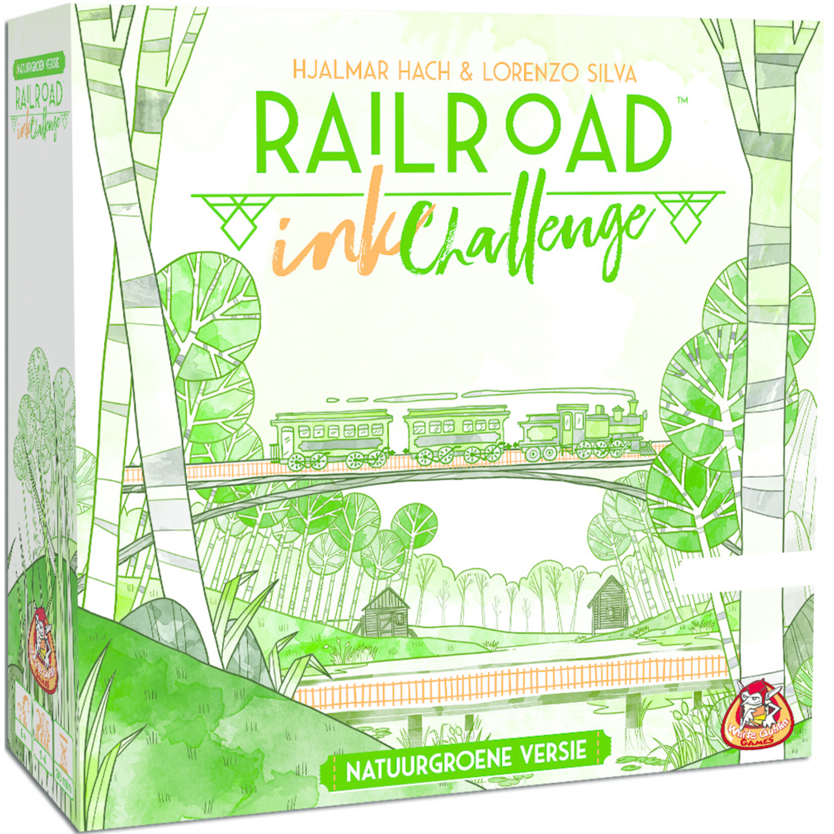 White Goblin Games Railroad Ink Challenge: Natuurgroen (NL)